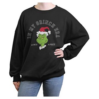 Juniors' In My Grinch Era Graphic Pullover