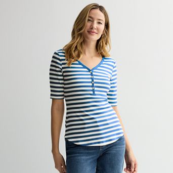 Women's Sonoma Goods For Life® Slim-Fit Henley