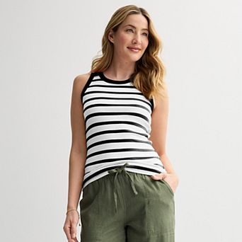 Women's Sonoma Goods For Life® High Neck Layering Tank Top