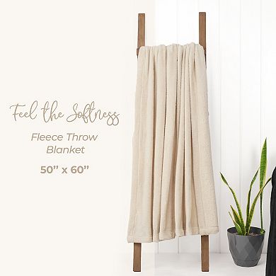 American Soft Linen Plush Fleece Blanket