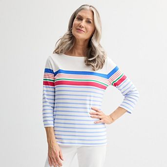 Women's Croft & Barrow® Boatneck Top