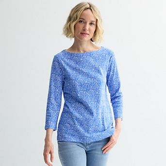 Women's Croft & Barrow® Boatneck Top