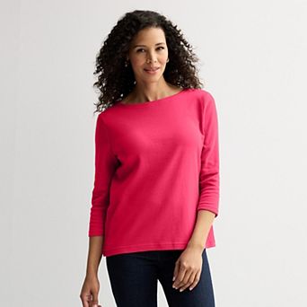 Women's Croft & Barrow® Boatneck Top