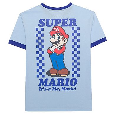 Boys 8-20 Super Mario "It's-A Me" Graphic Tee