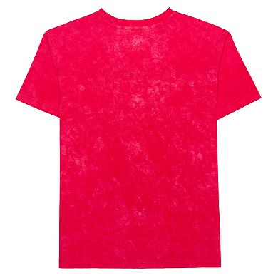 Boys 8-20 Super Mario Jump Checkerboard Graphic Tee