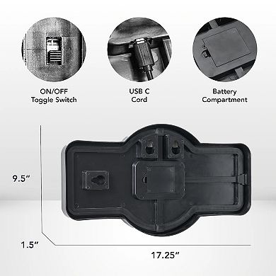 American Art Décor LED Neon Texaco Oil Wall Decor