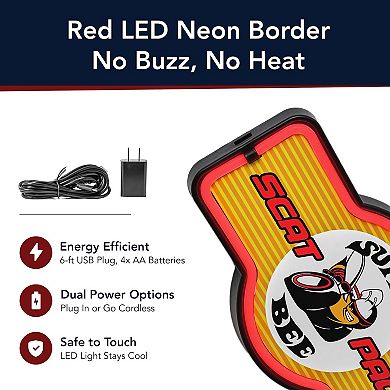 American Art Décor Dodge Super Bee LED Neon Rope Wall Decor