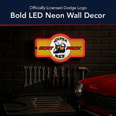 American Art Décor Dodge Super Bee LED Neon Rope Wall Decor