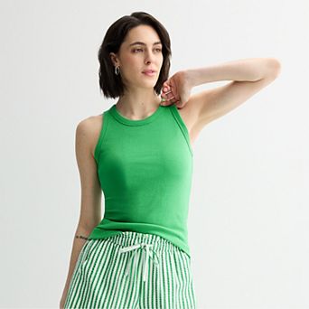 Petite Sonoma Goods For Life® High Neck Layering Tank Top