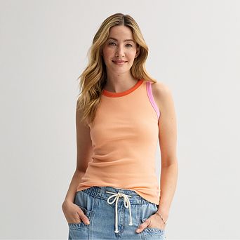 Petite Sonoma Goods For Life® High Neck Layering Tank Top