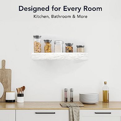 American Art Décor 2-pc. Floating Wall Shelves