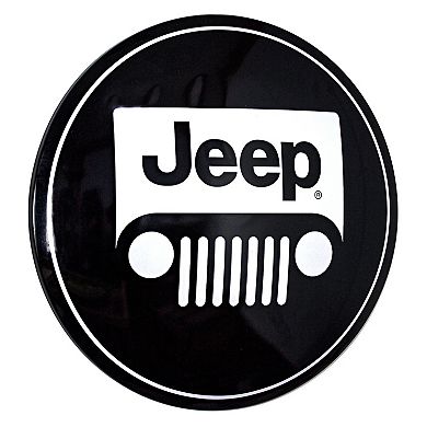 American Art Décor Jeep Dome Shaped Metal Wall Decor