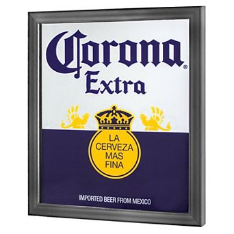 American Art Décor Corona Extra Framed Printed Mirror Wall Art