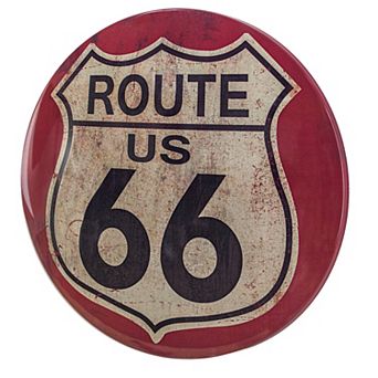 American Art Décor Route 66 Dome Wall Decor