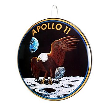 American Art Décor Apollo 11 Metal Dome Wall Decor