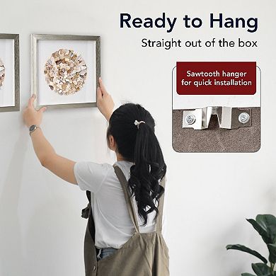 American Art Décor A Shell of a Time 2-pc. Framed Wall Art Set