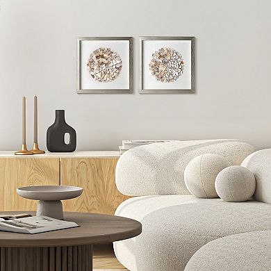 American Art Décor A Shell of a Time 2-pc. Framed Wall Art Set