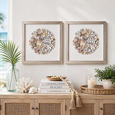 American Art Décor A Shell of a Time 2-pc. Framed Wall Art Set
