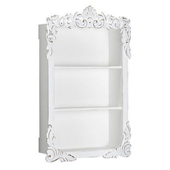 American Art Décor Balos Carved Wall Shelves