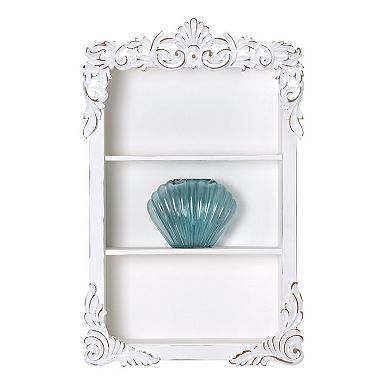 American Art Décor Balos Carved Wall Shelves