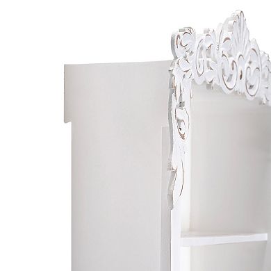 American Art Décor Balos Carved Wall Shelves