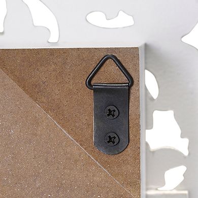 American Art Décor Balos Carved Wall Shelves