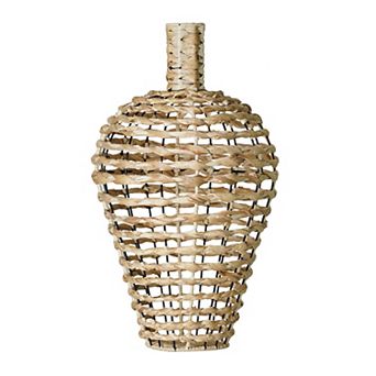 American Art Décor Turtle Grass Basket Floor Decor