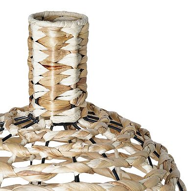 American Art Décor Turtle Grass Basket Floor Decor