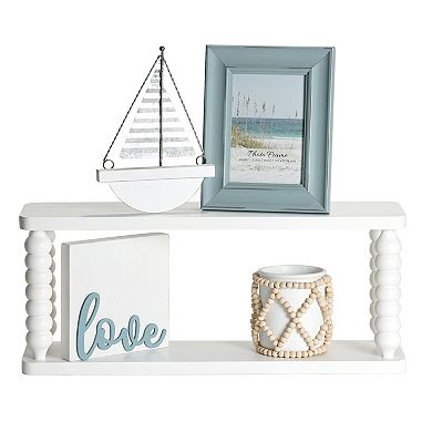 American Art Décor Galleon Wall Shelf
