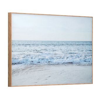 American Art Décor Rhythmic Current Printed Glass Wall Art