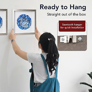 American Art Décor Coastal Framed Wall Decor Set of 2