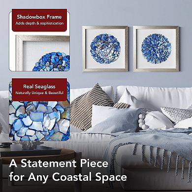 American Art Décor Coastal Framed Wall Decor Set of 2