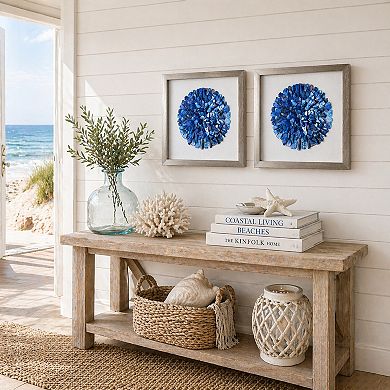 American Art Décor Coastal Framed Wall Decor Set of 2
