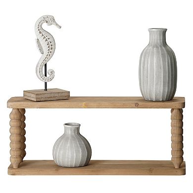 American Art Décor Galleon Wall Shelf