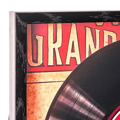 American Art Décor Grand Ole Opry Bill Monroe Framed Vinyl Record