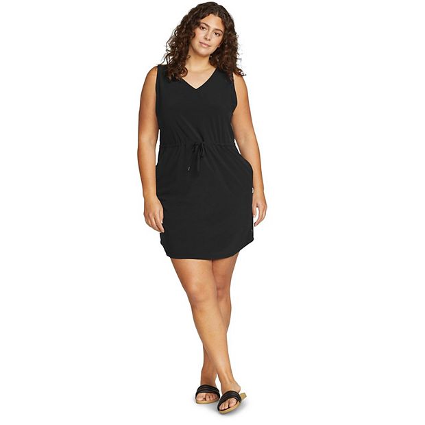 Women's Eddie Bauer Departure Easy Tank Dress, Size: Medium, Black