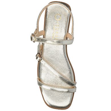 Journee Brianna Women's Ankle Strap Sandals