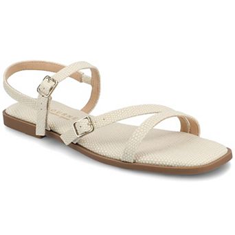 Journee Brianna Women's Ankle Strap Sandals