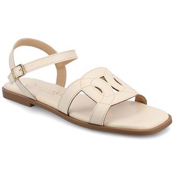 Journee Women's Bridey Ankle Strap Sandals