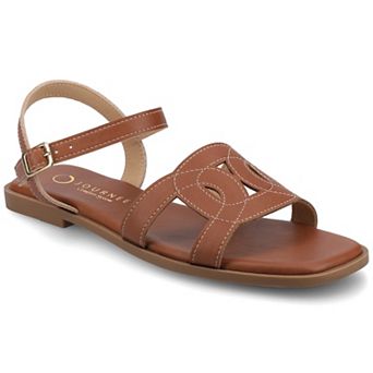 Journee Women's Bridey Ankle Strap Sandals