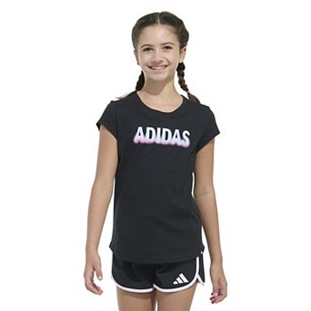 Girls 8-20 adidas Cap Sleeve Tee