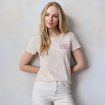 Women's LC Lauren Conrad Short Sleeve Tee