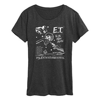 Women's E.T. the Extra-Terrestrial Collage Graphic Tee