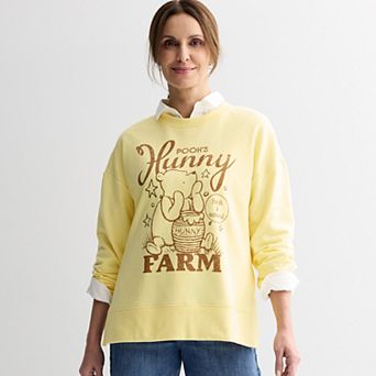 Women’s Disney’s Winnie the Pooh Pooh’s Hunny Farm Graphic French Terry Pullover
