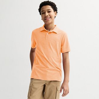 Boys 8-20 Sonoma Goods For Life® Supersoft Solid Polo in Regular & Husky