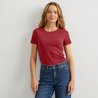 Women's Eddie Bauer Favorite Short Sleeve Crew Tee