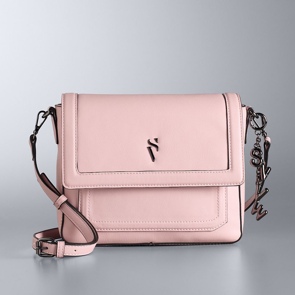 Simply Vera Vera Wang April Trapunto Flap Crossbody Bag