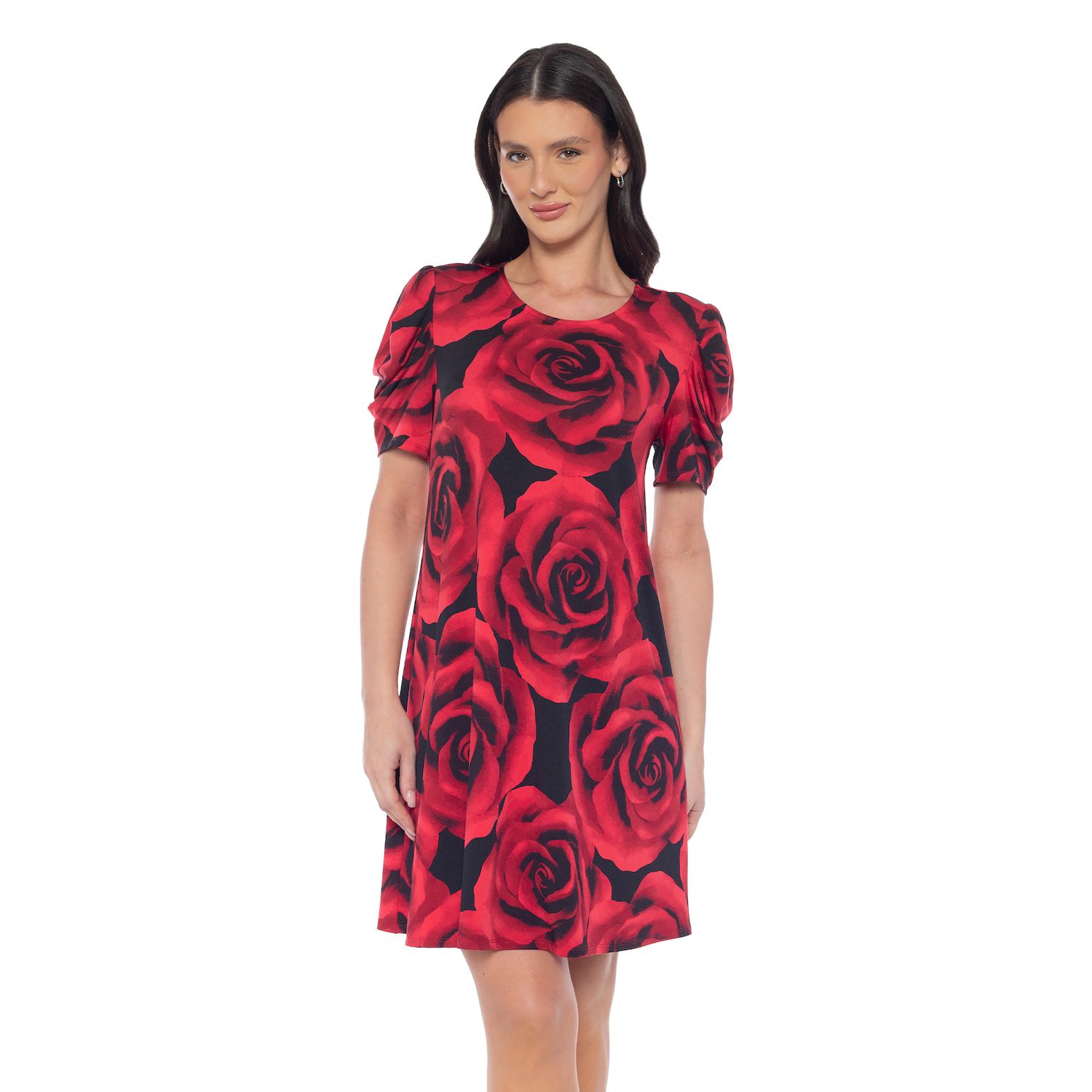 Женские платья Tash + Sophie Pleated Sleeve Floral Dress