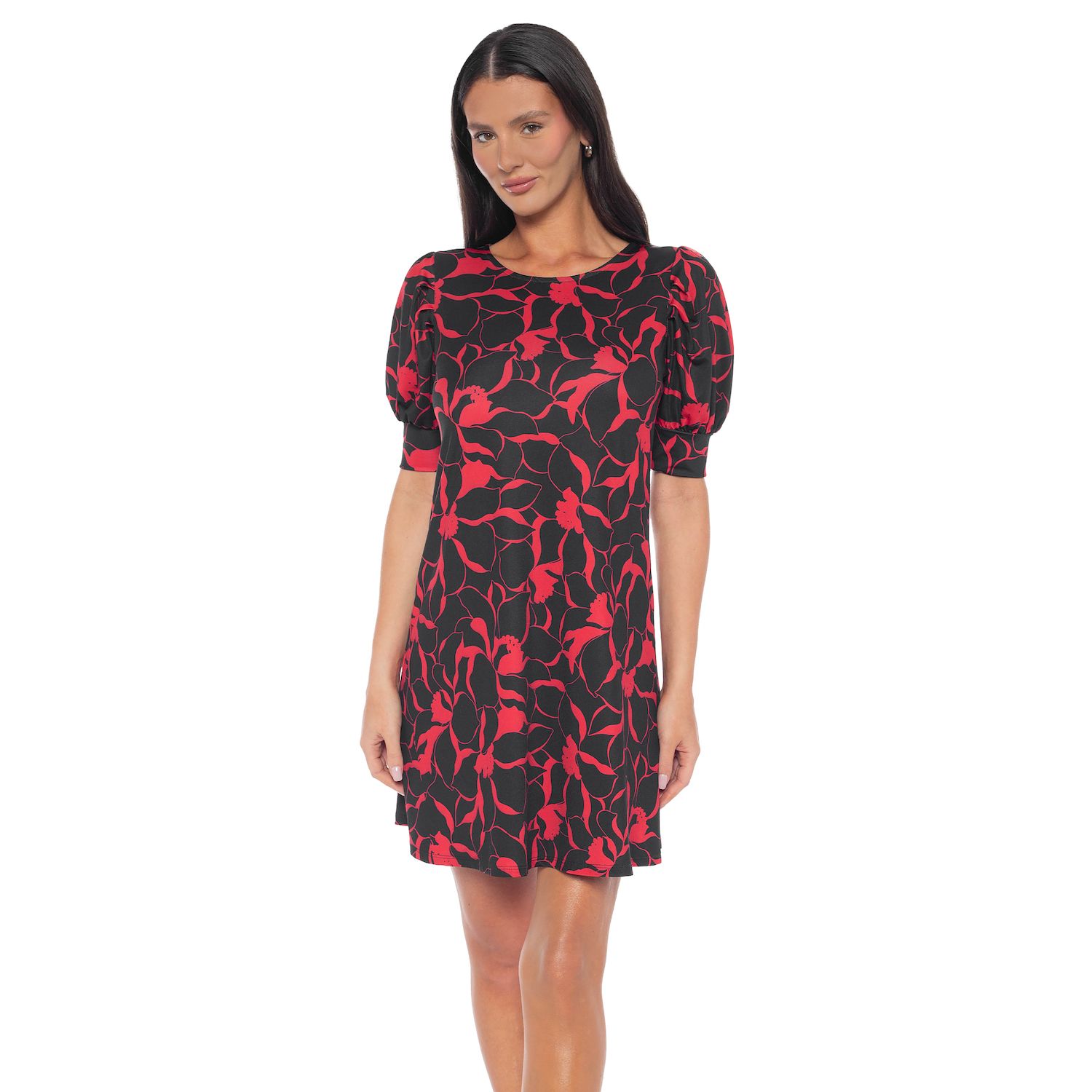 Женские платья Tash + Sophie Puff Sleeve Printed ITY Dress
