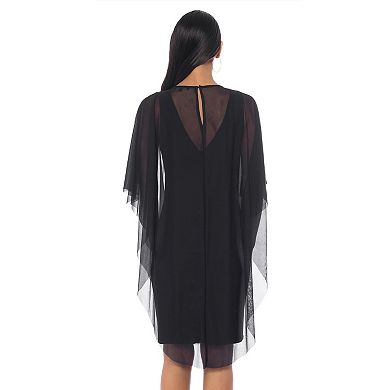 Women's Tash + Sophie Sheer Overlay Dress